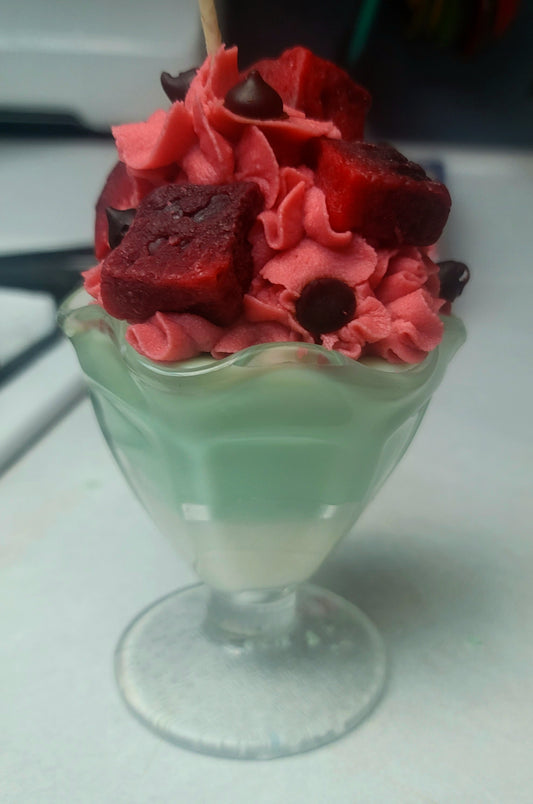 Watermelon candle